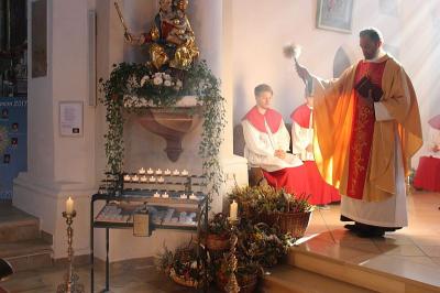 Foto zur Meldung: Feierlicher Gottesdienst zum höchsten und ältesten Marienfest