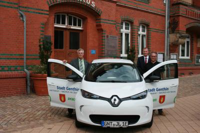 Avacon fördert erstes Elektroauto der Stadt Genthin