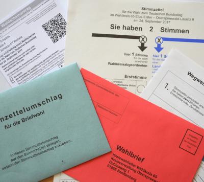 Bundestagswahl 2017: Hier gibt's Hinweise zur Briefwahl