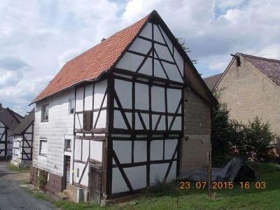 Burggasse / Dorferneuerung / Versteigerung des ehemaligen Hauses Ries