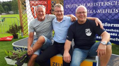Helmut Bode, Jörg Ahrens und Dirk Schweidler (von links)