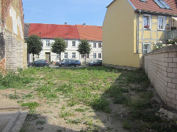 Vorschaubild zur Meldung: Öffentliche Ausschreibung - Baugrundstück in der Kyritzer Altstadt – Maxim-Gorki-Straße 31