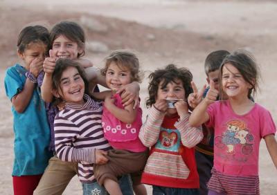 Ausstellung "Vulnerable souls - verletzliche Seelen. Kindheit im Flüchtlingscamp Zaatari in Jordanien"