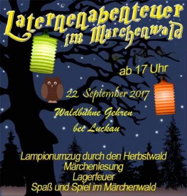HEUTE: Laternenfest im Märchenwald (Bild vergrößern)