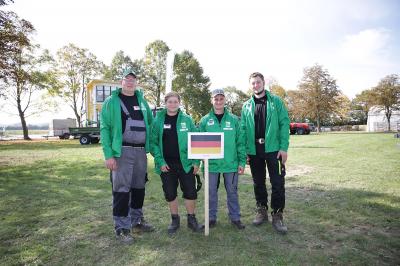 Foto von Heinz-Peter Gerth: Team Deutschland 1 mit Martin Braune (ganz links im Bild)