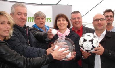 Foto zur Meldung: Auslosung Futsal-Hallemasters 2018