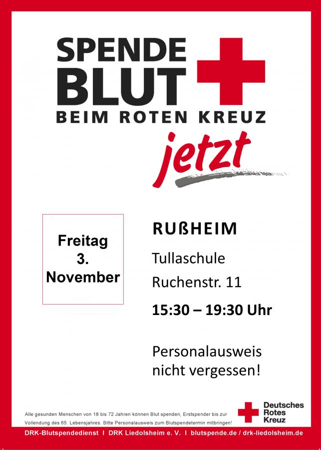 Gemeinde Dettenheim Aufruf Zum Blutspenden