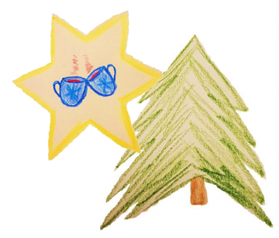 Weihnachtsbäume und heißer Glühwein/ Kinderpunsch in Rüscheid für einen guten Zweck