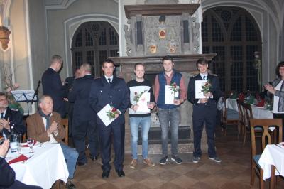 Foto zur Meldung: Feierliche Auszeichnungsveranstaltung für langjährige Mitglieder der freiwilligen Feuerwehren der Gemeinde Plattenburg