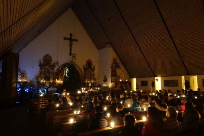 Foto zur Meldung: Nacht der Lichter in der Pfarrkirche gefeiert