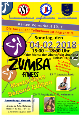 Meldung: Zumba®-Fitness Masterclass second Edition