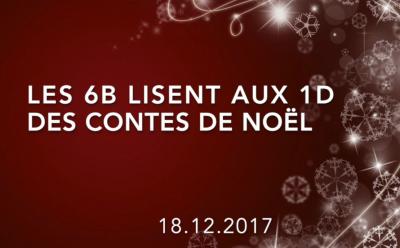 Classes 1d et 6b - Lectures de contes de Noël (Bild vergrößern)