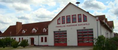 Feuerwehrgerätehaus Barchfeld, Foto: privat