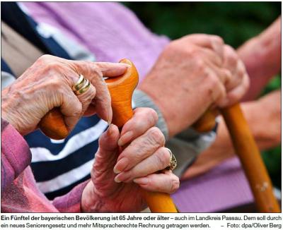 Vorschaubild zur Meldung: Seniorenarbeit soll für Gemeinden zur Pflicht werden