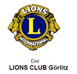 Foto: Logo - Lions Club Görlitz Foto zur Meldung: Ausschreibung - Görlitzer Löwenpreis 2018