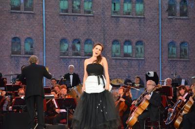 Sopranistin Mirjam Miesterfeldt, Elblandfestspiele 2014,  | Foto Stadt Perleberg
