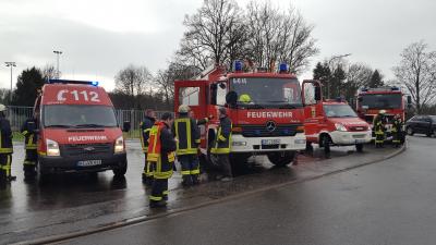 Brand in einer Schule in Alzey