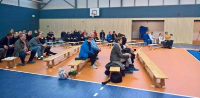 Foto: Einweihung der Rothenburger Sporthalle Foto zur Meldung: Einweihung der Rothenburger Sporthalle