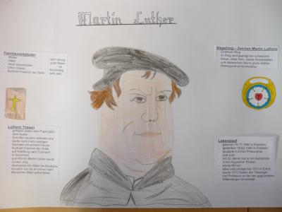 Foto zur Meldung: Klasse 5a: Martin Luther