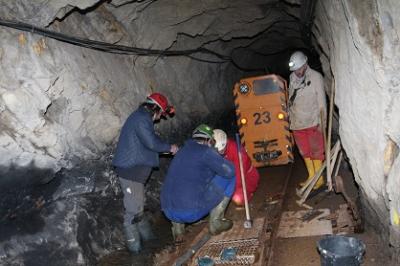 Foto zur Meldung: Vorbereitung auf die neue Saison / Bergwerksführer gesucht