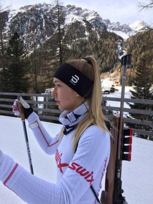 Foto zur Meldung: Biathlon-Medaillen für Nathalie