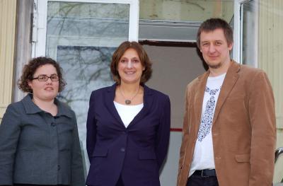 Foto zur Meldung: Ministerin Ernst besucht die Villa
