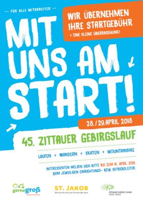 Foto: Mit uns an den Start Foto zur Meldung: „Mit uns am Start – Wir übernehmen die Startgebühr für unsere Mitarbeiter“