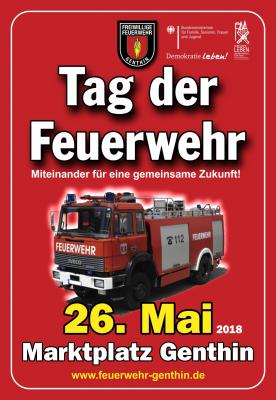Tag der Feuerwehr am 26. Mai 2018 in Genthin