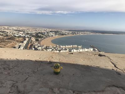Travelito mit Blick auf Agadir