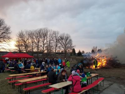 Osterfeuer Feuerwehrverein Hohenseefeld 2018