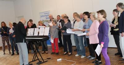 Foto zur Meldung: Chor-Projekt begeistert beim Treffen des Heimatvereins