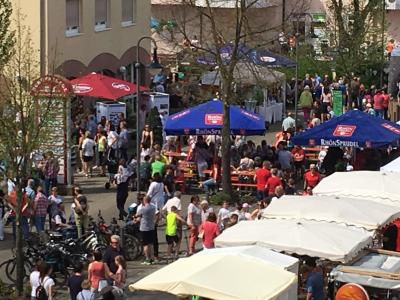 Lüdertalmarkt in Großenlüder am 22. April 2018