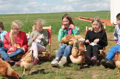 Schullandheimaufenthalt der Klassen 4a und 4b (Bild vergr&ouml;&szlig;ern)