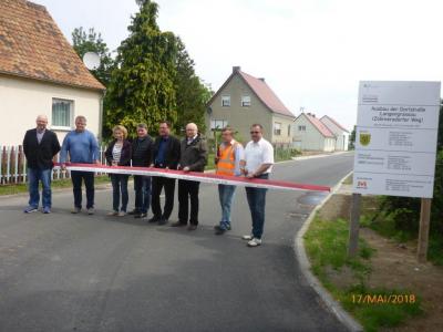 Kalenderrückblick: vor 5 JAHREN:  Eröffnung "Zöllmersdorfer Weg" in Langengrassau (Bild vergrößern)