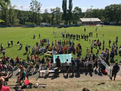 Foto zur Meldung: VfB Weißwasser gewinnt G-Junioren Turnier und Kinderfussball Oppach-Neusalz den Pott