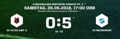 Meldung: Fußball: 1. Mannschaft landet Pflichtsieg in Düderode