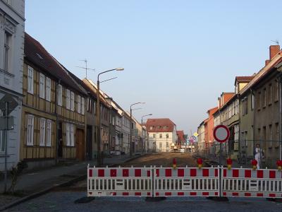 Vorschaubild zur Meldung: Bauunterbrechung in der Prinzenstraße