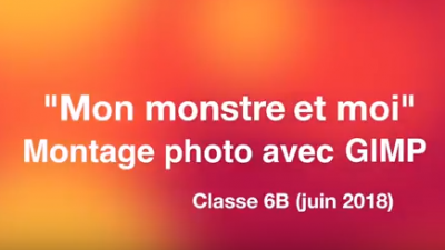Classe 6b - Mon monstre et moi (Bild vergrößern)