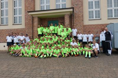 Foto zur Meldung: 11. Fußballcamp des ESV Lok Falkenberg