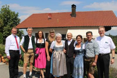 Foto zur Meldung: Eine sehr gelungene harmonische Feier zum 80. Geburtstag von Franziska Rausch
