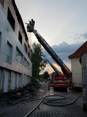 Feuer in Wallertheim (Bild vergrößern)