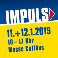 "IMPULS" - Größte Bildungsmesse und Jobbörse des Bundeslandes Brandenburg am 11. + 12. Januar 2019 in der Messe Cottbus - Bewerben Sie sich als Aussteller! (Bild vergrößern)