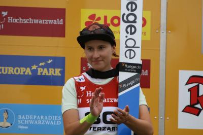 Ramona Straub Dritte bei Sommer Grand Prix in Hinterzarten - Foto: Joachim Hahne / johapress