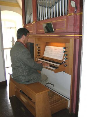 Orgelsachverständiger und Spezialkantor Andreas Batram (Bild vergrößern)
