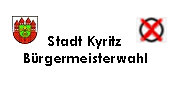 Vorschaubild zur Meldung: Am 4. November Bürgermeisterwahl in Kyritz