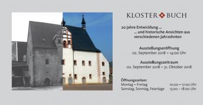 Vorschaubild zur Meldung: Ausstellungseröffnung: Kloster Buch - 20 Jahre Entwicklung...