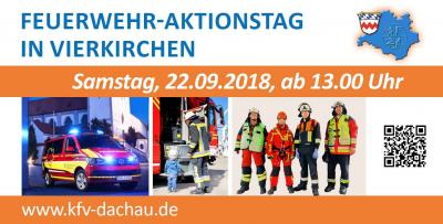 Feuerwehraktionstag des Landkreises Dachau am 22.09.2018 in Vierkirchen (Bild vergrößern)