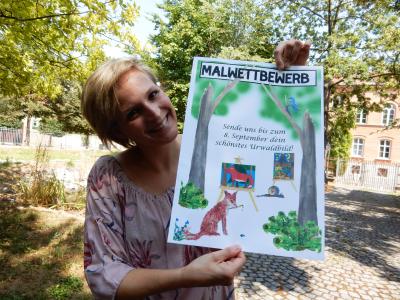 Kinder-Malwettbewerb „Mein schönstes Urwaldbild“ startet im Nationalpark Hainich (Bild vergrößern)