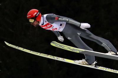 Olympiasieger Johannes Rydzek gewinnt Sommer Grand Prix in Oberwiesenthal - Foto: Joachim Hahne / johapress