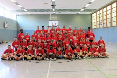 Foto zur Meldung: Basketballcamp Sommer 2018